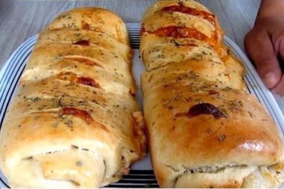 4 Passos para o Pão Caseiro Recheado com Calabresa Perfeito