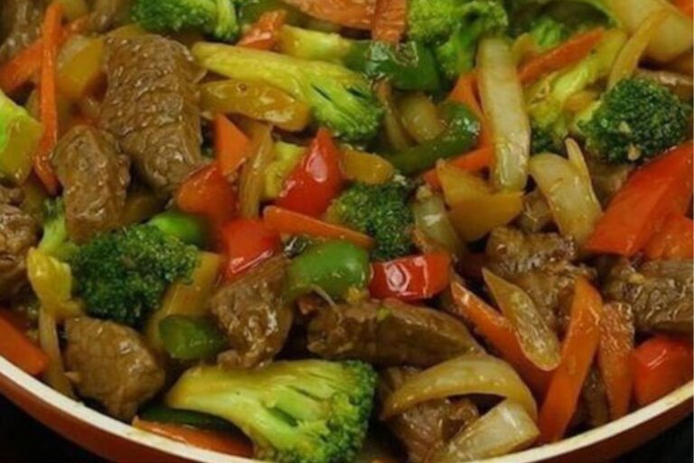 Tirinhas de Carne Chinesa em 30 Minutos